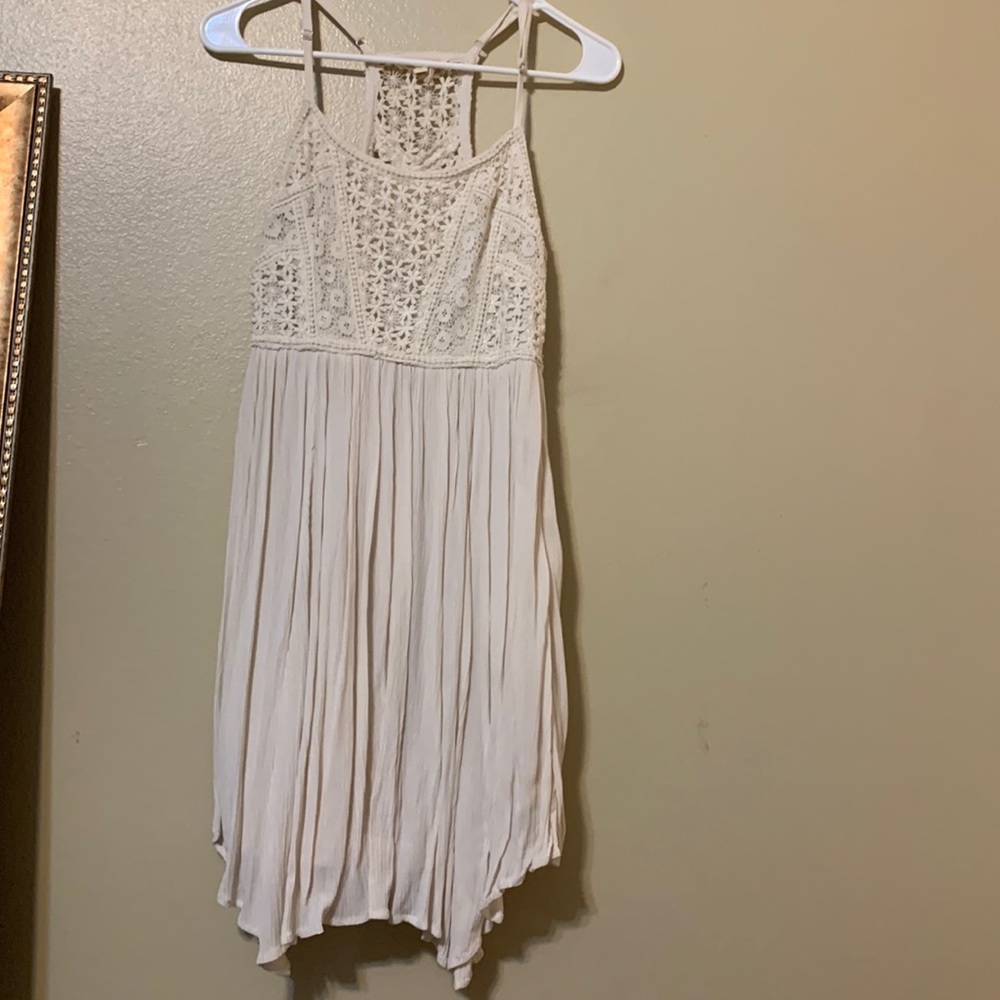 Cute khaki summer dress